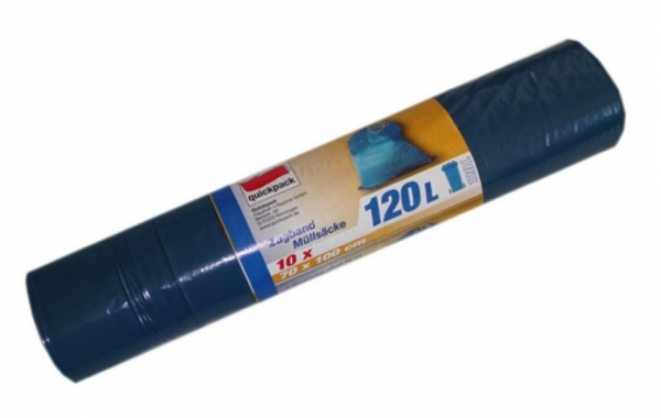 Müllbeutel 120 L reißfest, blau