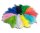 Flauschfedern bunt ca. 10-20 cm, 100 g