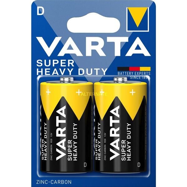 Batterie Varta Superlife Mono, 2 Stk.