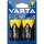 Batterie Varta Superlife Mono, 2 Stk.