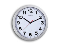 Wanduhr klassisch, Ø 30 cm, silber