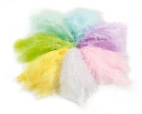Pastell Flauschfedern, 100 g