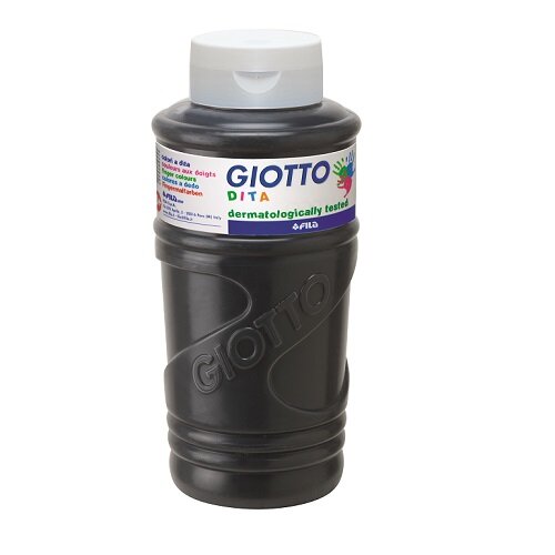 Giotto Dita Fingermalfarbe schwarz