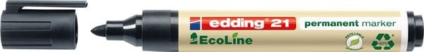 edding Permanentmarker schwarz, EcoLine