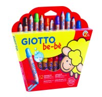 GIOTTO be-bè Jumbo, 12 Farbstifte & 1 Spitzer