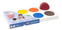 8er Tempera-Palette, befüllt mit 44 mm Blöcken