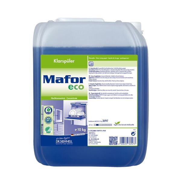 MAFOR ECO (Dr. Schnell) ökologischer Klarspüler, 10 L
