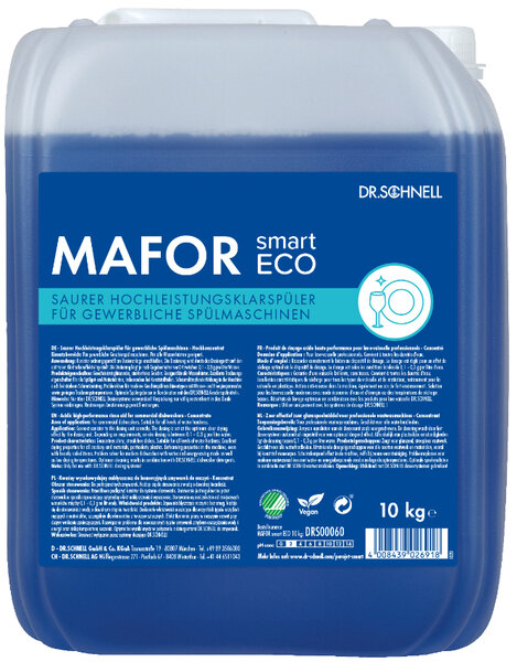 MAFOR smart ECO (Dr. Schnell) ökologischer Klarspüler, 10 L