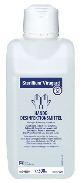 Händedesinfektion Bode Sterillium Virugard