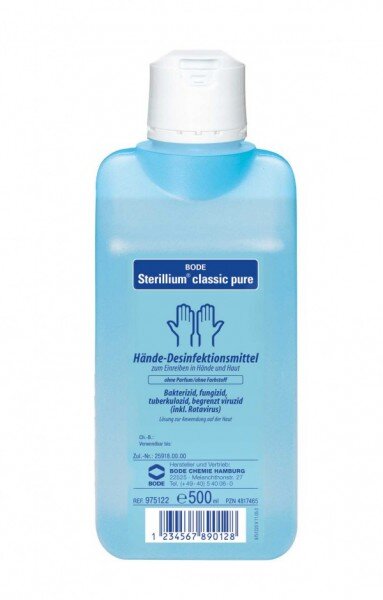 Händedesinfektion Bode Sterillium classic pure