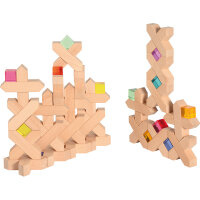 Holzbaukasten X-Blöcke