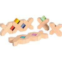 Holzbaukasten X-Blöcke