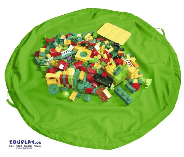 Aufräumsack/Spieldecke Grün