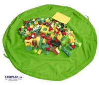 Aufräumsack/Spieldecke Grün