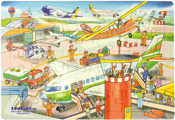 Puzzle Flughafen