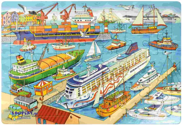 Puzzle Hafen