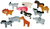 Holzfiguren Tiere 12er Set