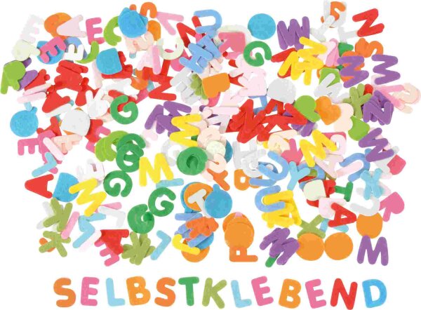 Filzbuchstaben 300 Stück 3 cm