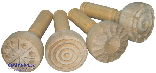 Modellierstempel, 4er Set
