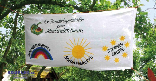 Banner Baumwolle zum Bemalen