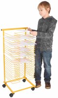 Papiertrockenständer, gelb