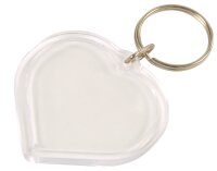 Schlüsselanhänger Acrylherz