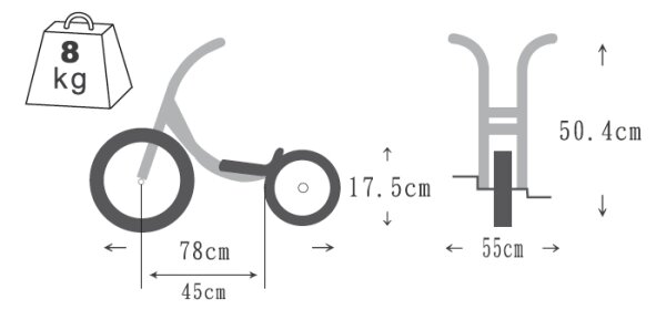 Roller, 2 Räder
