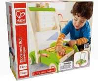 Hape Lauflernwagen mit Bauklötzen
