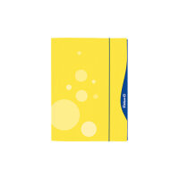 Sammelmappe mit Gummizug A3 farbig gelb