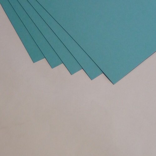 Tonzeichenpapier 70 x 100 cm, 130g Intensiv hellblau