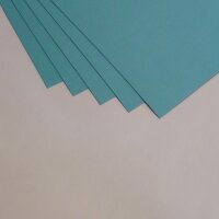 Tonzeichenpapier 70 x 100 cm, 130g Intensiv hellblau