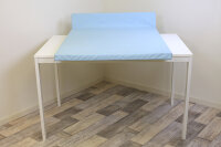 Angebot Wickelauflage hellblau