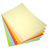 Kopierpapier A4 Pastell (Farbmix 6 x 25 Blatt)