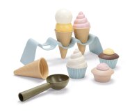 Eis-Set aus Biokunststoff