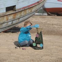 Dantoy Sand- und Wassermühle aus recycelter...