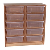 Materialschrank schatzbar mit Boxen
