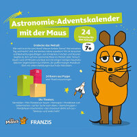 Astronmie Adventskalender mit der Maus