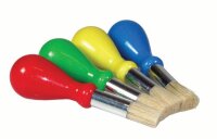 Kinderpinsel dick, 4 Stück