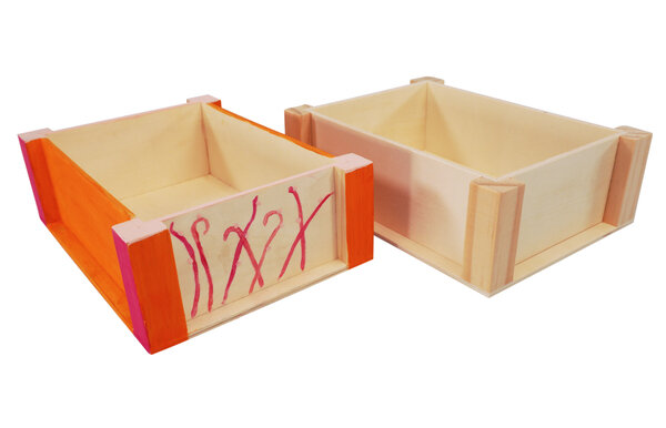 Holzbox für 12 x 35 / 40 g Klebestifte
