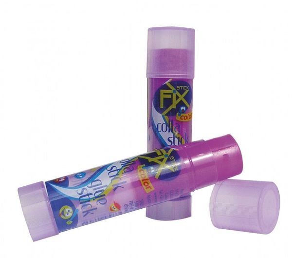 Klebestift Fix Stick Color 20 g, 24 Stk.