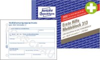 Meldeblock Erste Hilfe A6, 50 Blatt