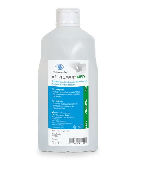 Aseptoman MED Händedesinfektion, 1000 ml