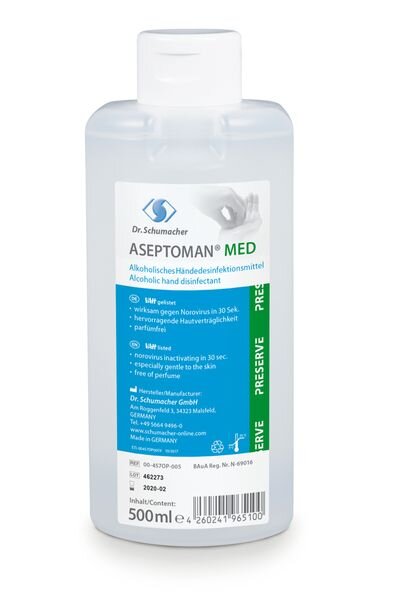Aseptoman MED Händedesinfektion, 500ml
