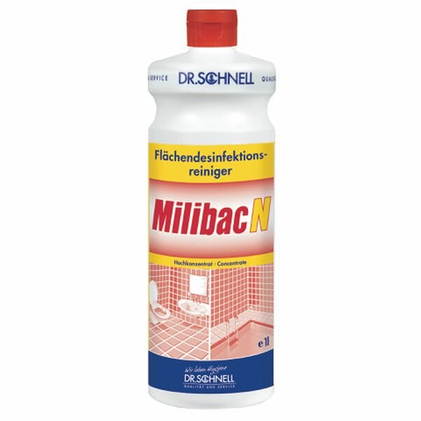 Milibac N (Dr. Schnell) Sanitärreiniger + Flächendesinfektion, 1 L