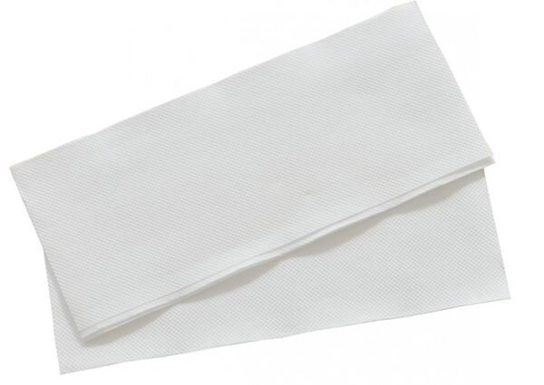 Handtuchpapier 2-lagig, weiß, 23 x 23 cm, 3.200 Blatt