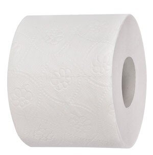 Toilettenpapier, 2-lagig hochweiß, 8 Rollen